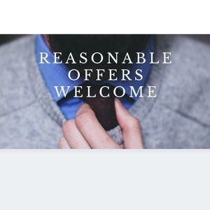 Reasonable offers welcome.